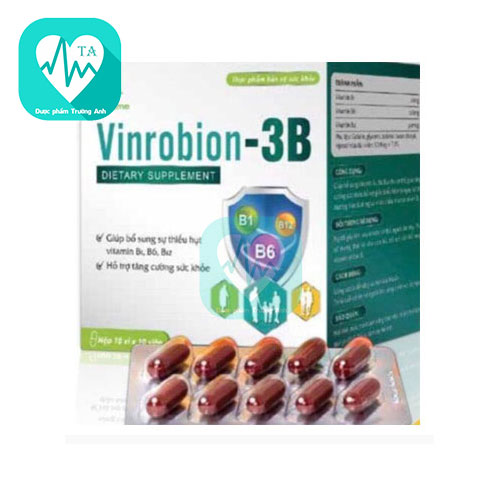 VINROBION-3B Pulipha - Hỗ trợ bổ sung vitamin nhóm B cho cơ thể