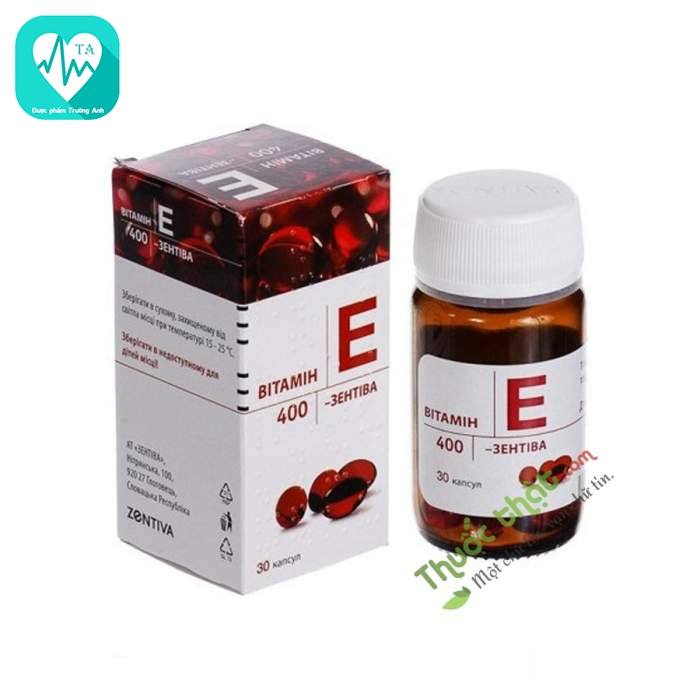 Vitamin E Zentiva 400Mg