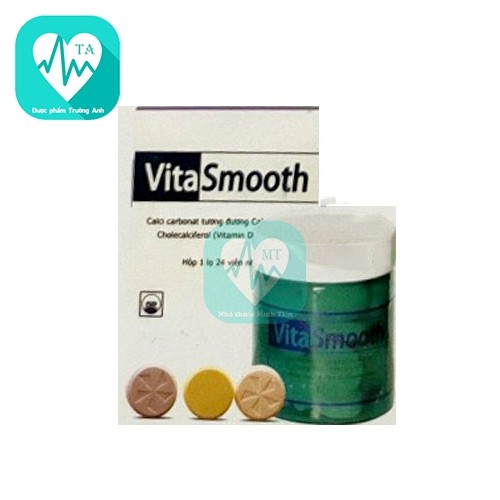 Vitasmooth Pymepharco - Hỗ trợ bổ sung Calci và vitamin D3 hiệu quả
