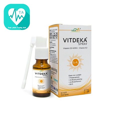 Vitdeka Spray - Giúp bổ sung vitamin D và K2 của Thổ Nhĩ Kỳ