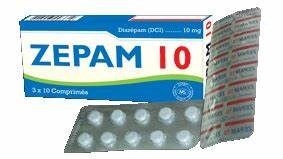 zepam 10 - Thuốc điều trị thần kinh hiệu quả của Thái Lan